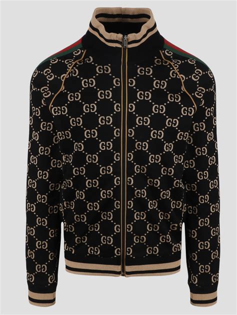 gucci men's track jacket|crushed velvet Gucci tracksuit.